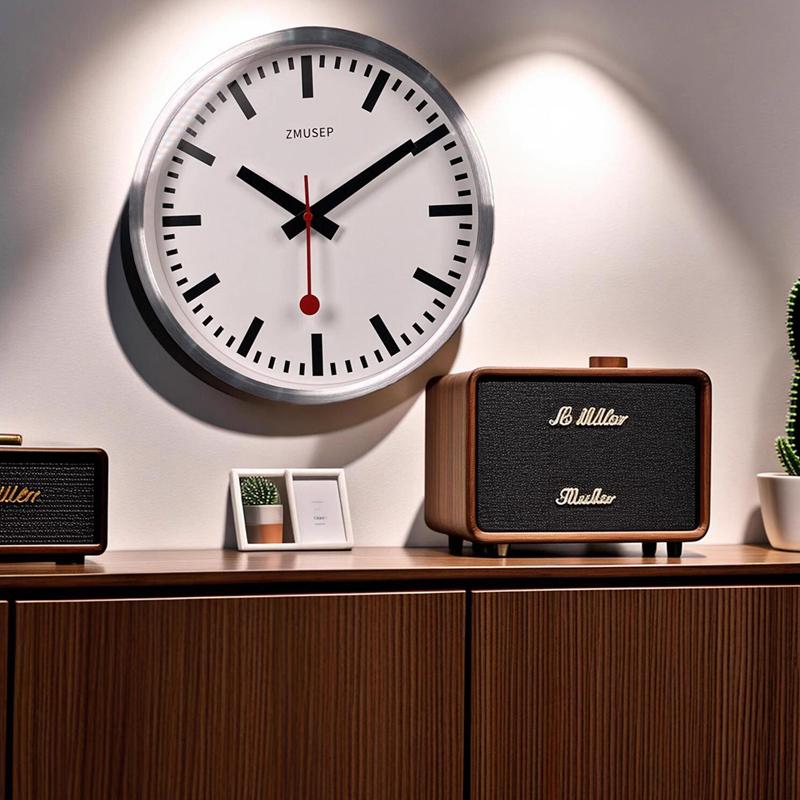 Luxury Watch Wall Clock - Reloj de pared de Metal de