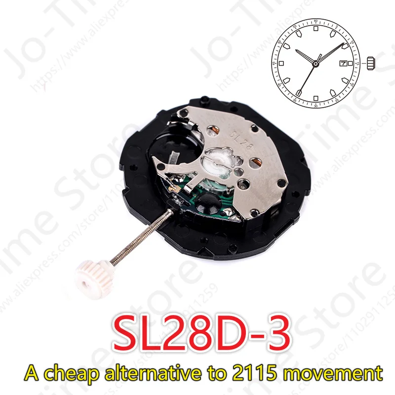 Perpetual Calendar Watch - Sunon SL28-3 Movimiento de cuarzo Calendario