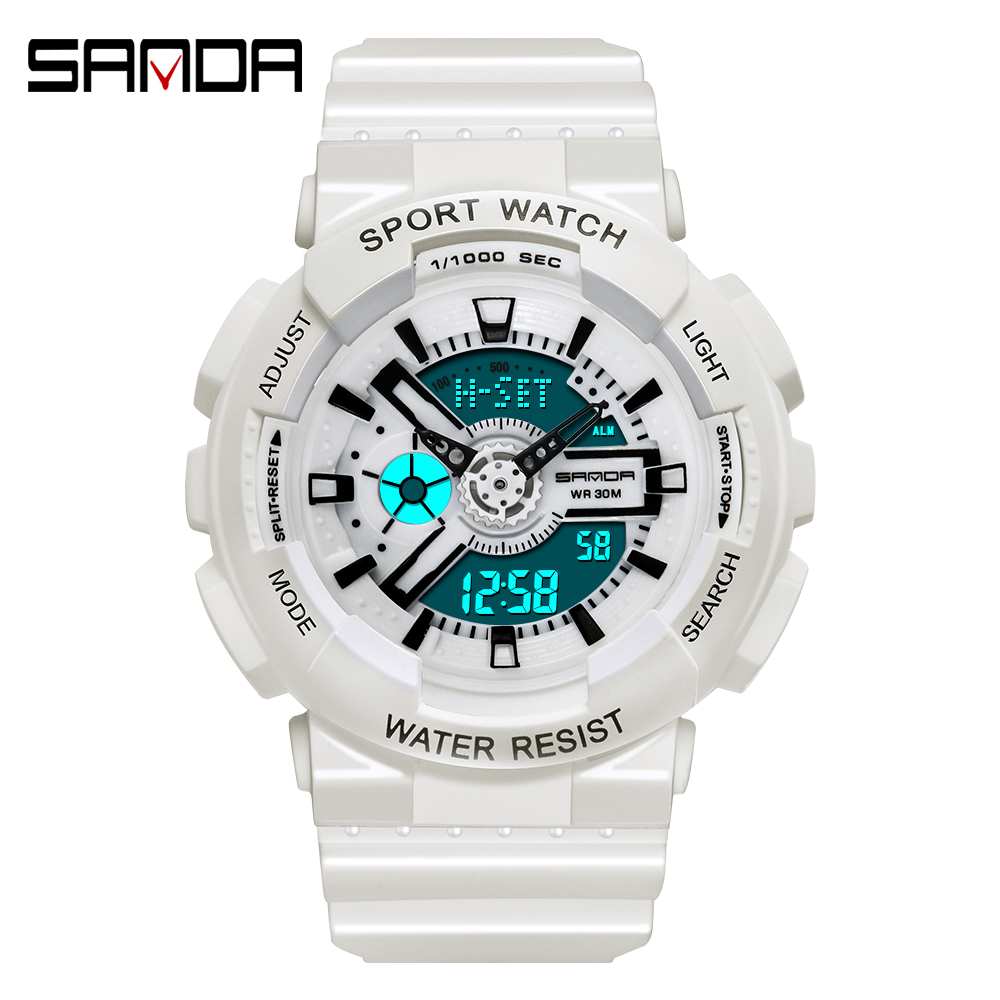 Perpetual Calendar Watch - Sanda-reloj Digital para deportes al aire
