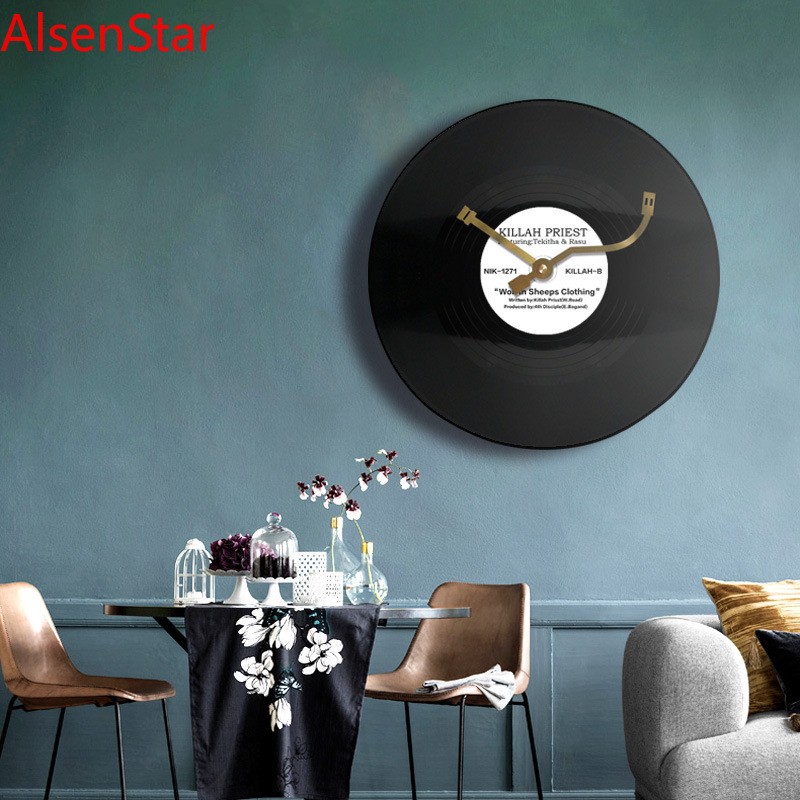 Luxury Watch Wall Clock - Reloj de Pared Creativo Retro de