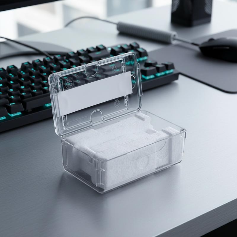 Luxury Watch Travel Case - Estuche Transparente Vintage para un Solo