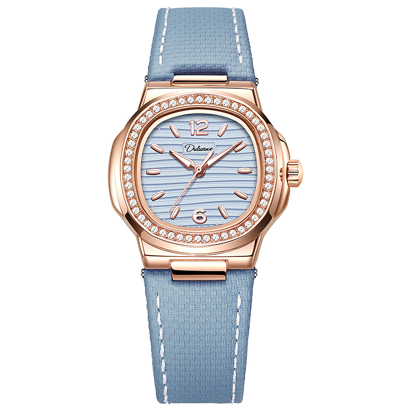 Luxury Watch With Rubber Strap - Reloj Mecánico Nautilus para Mujer, Exquisito