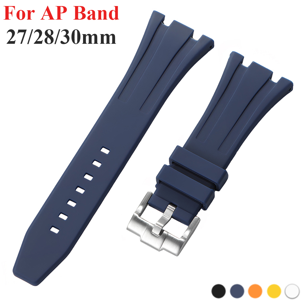 Audemars Piguet Watch Royal Oak - Correa de goma de 27mm, 28mm