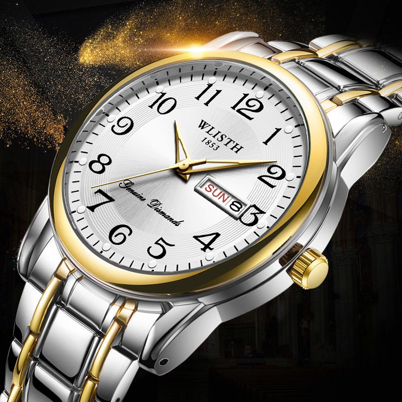 Perpetual Calendar Watch - Reloj de Cuarzo de Lujo para