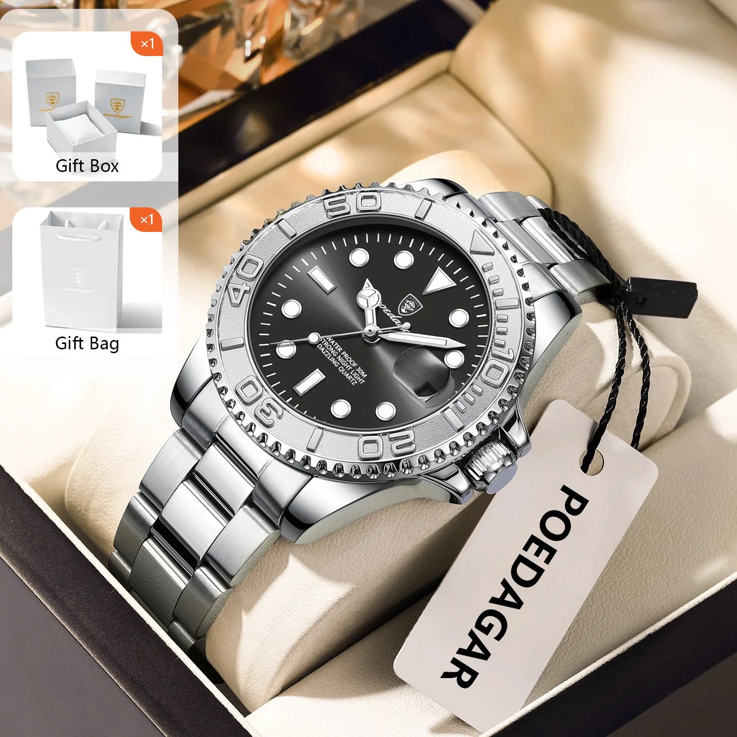 Luxury Watch Business - POEDAGAR, reloj deportivo a la moda