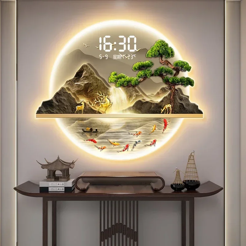 Luxury Watch Wall Clock - Relojes De pared con Mural artístico