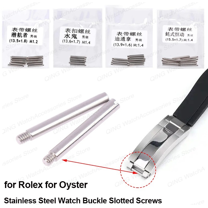 Rolex Watch Daytona - Tornillos de cierre de acero inoxidable,