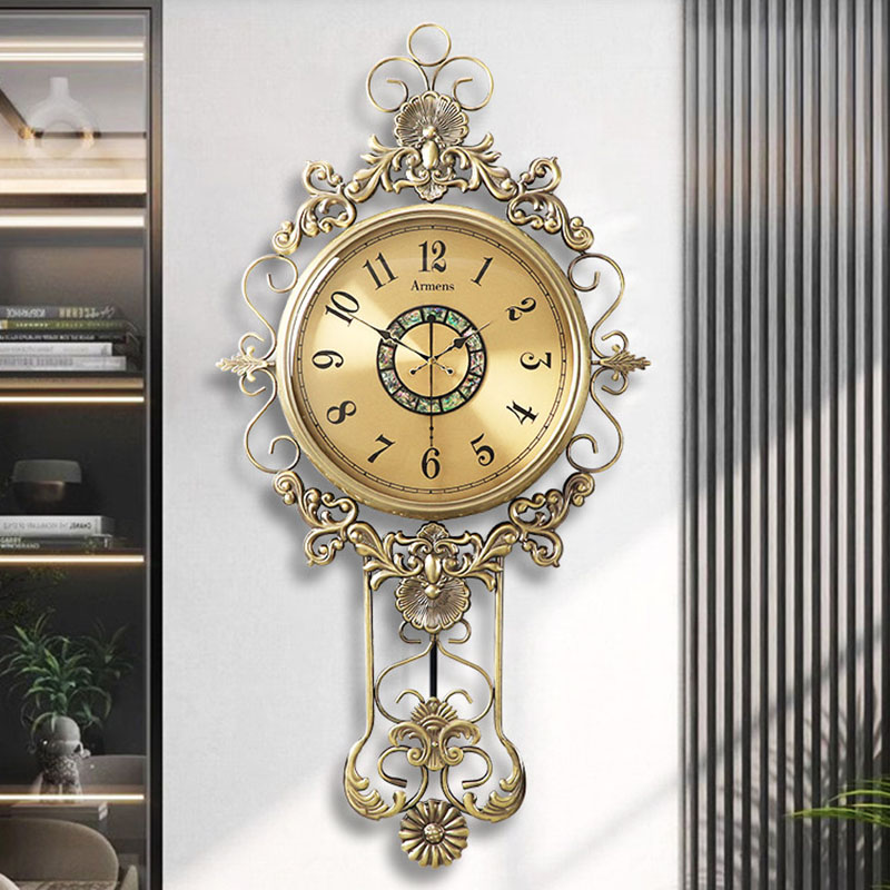 Luxury Watch Wall Clock - Reloj Mural de Arte Interior, Reloj