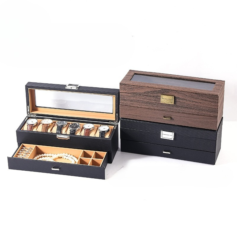 Luxury Watch E Jewellery - Caja de joyería de cuero, cajas
