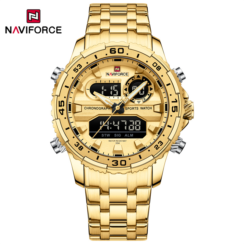 NAVIFORCE relojes de cuarzo pa - Luxury Watch Trading reseña y precio