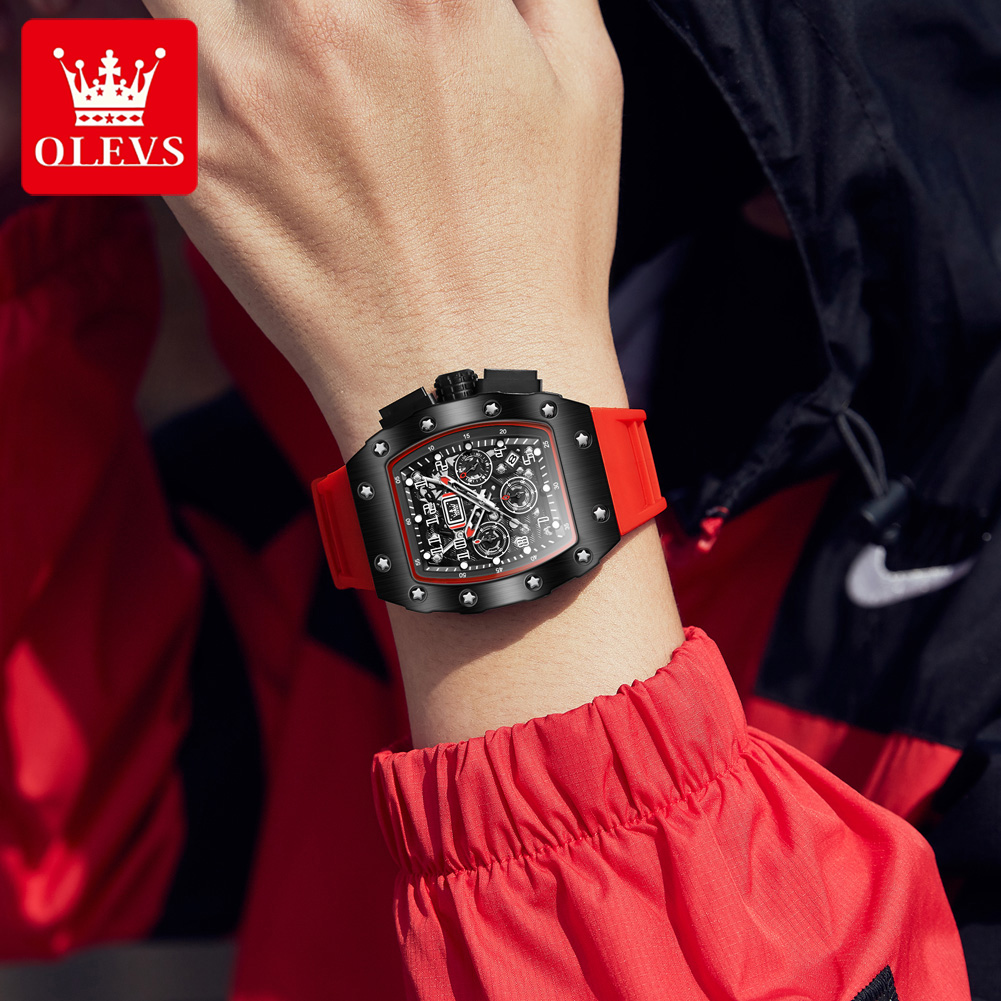 Reloj de Cuarzo Cronógrafo OLE - Luxury Watch With Rubber Strap reseña y precio
