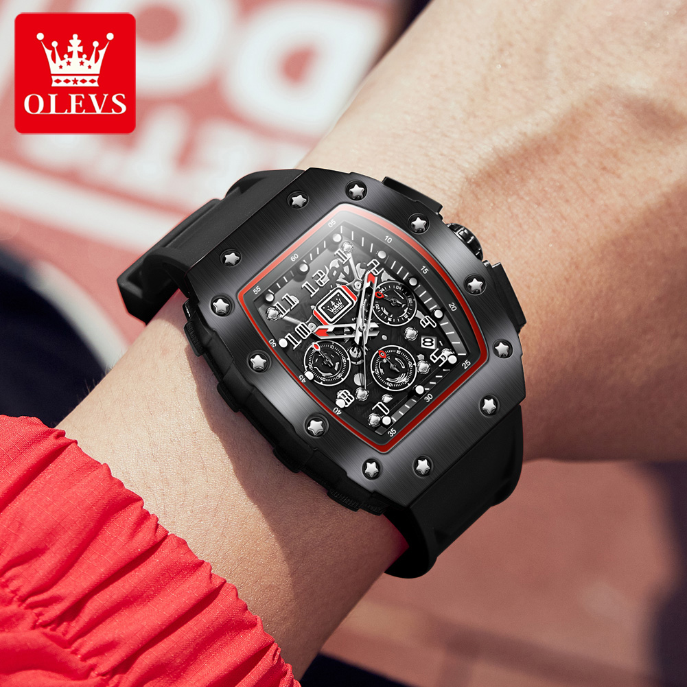 Reloj de Cuarzo Cronógrafo OLE - Luxury Watch With Rubber Strap reseña y precio