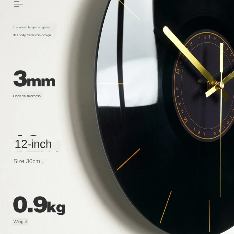 Reloj de pared silencioso de l - Luxury Watch Wall Clock reseña y precio