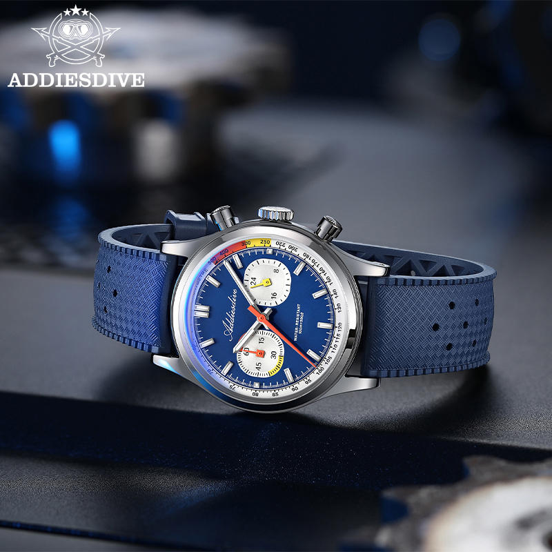 Reloj cronógrafo de cuarzo par - Luxury Watch With Rubber Strap reseña y precio
