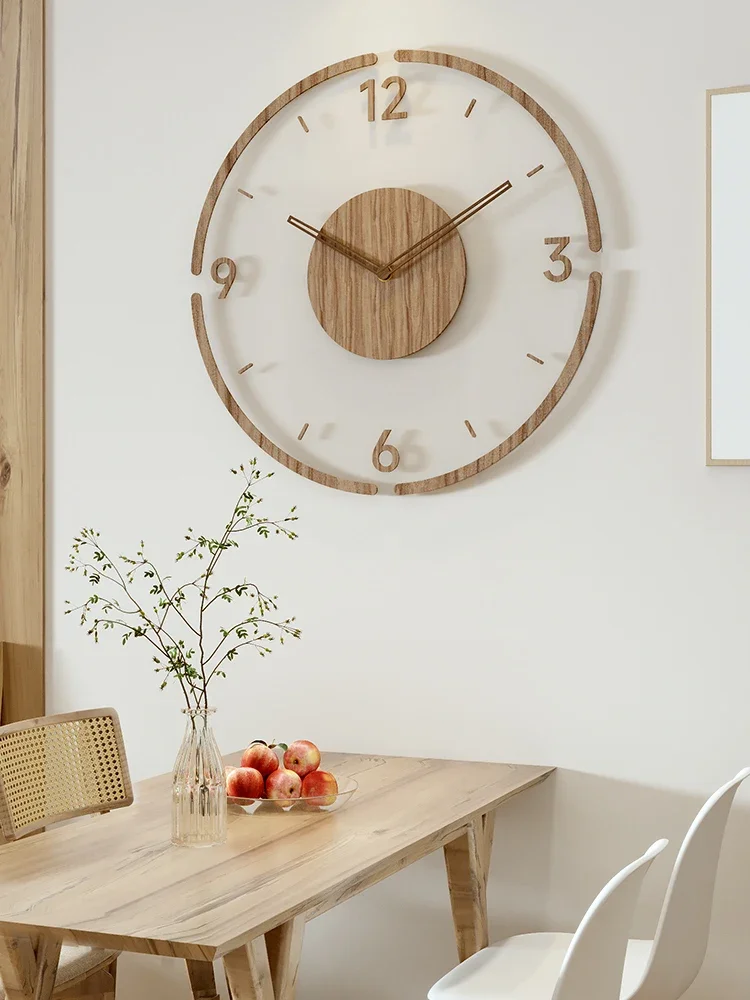 Reloj de Pared Transparente de - Luxury Watch Wall Clock reseña y precio