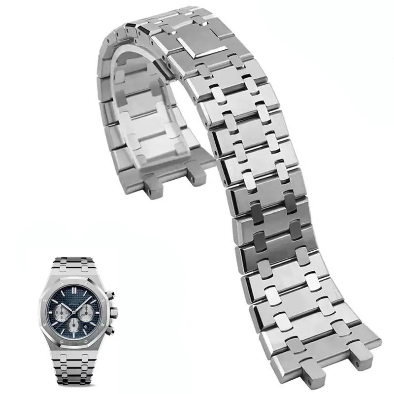 Correa de reloj de acero inoxi - Audemars Piguet Watch Royal Oak reseña y precio