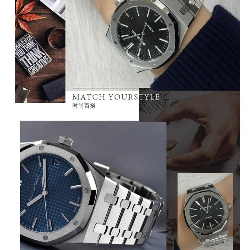 Correa de reloj de acero inoxi - Audemars Piguet Watch Royal Oak reseña y precio