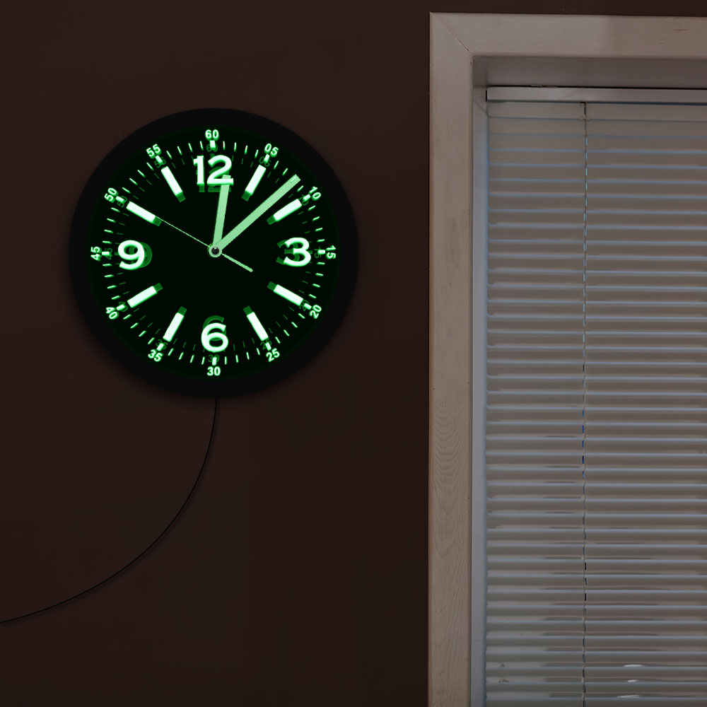 Reloj de pared con luz LED de  - Luxury Watch Wall Clock reseña y precio