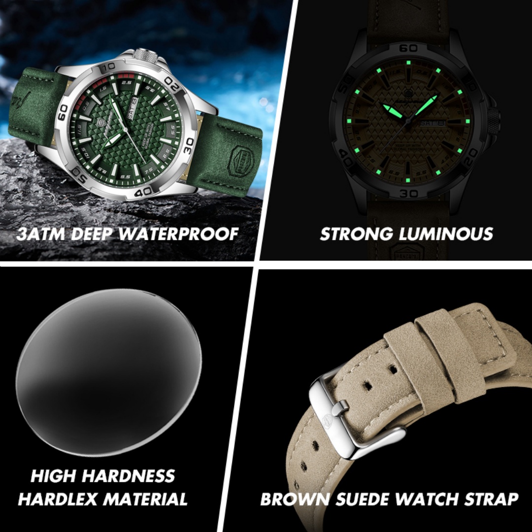 Relojes PAAZOMU de marca de lu - Luxury Watch Organizer For Men reseña y precio