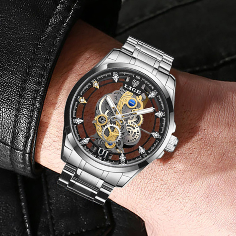 Reloj LIGE 2026 de Lujo con Es - Luxury Watch Organizer For Men reseña y precio