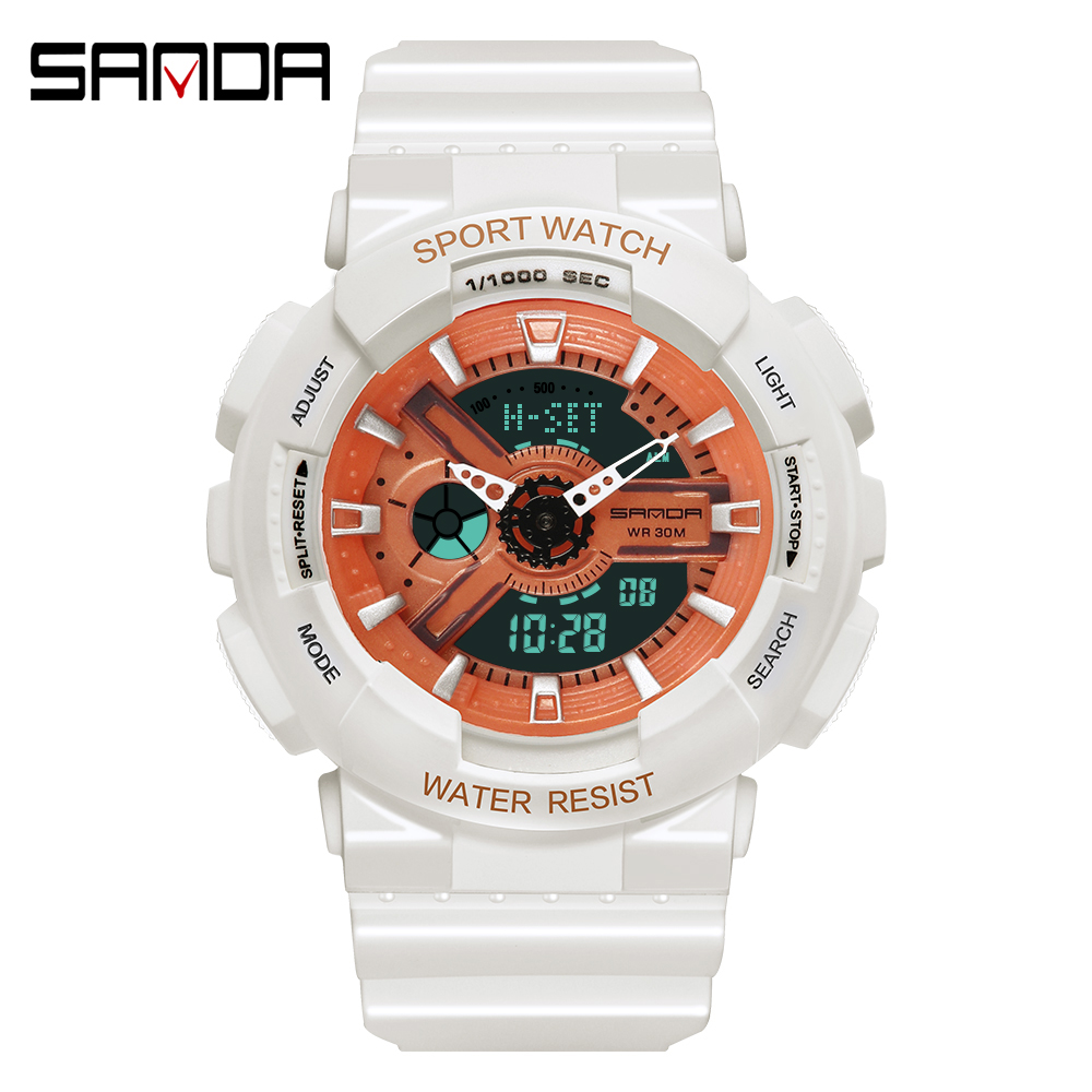 Sanda-reloj Digital para depor - Perpetual Calendar Watch reseña y precio