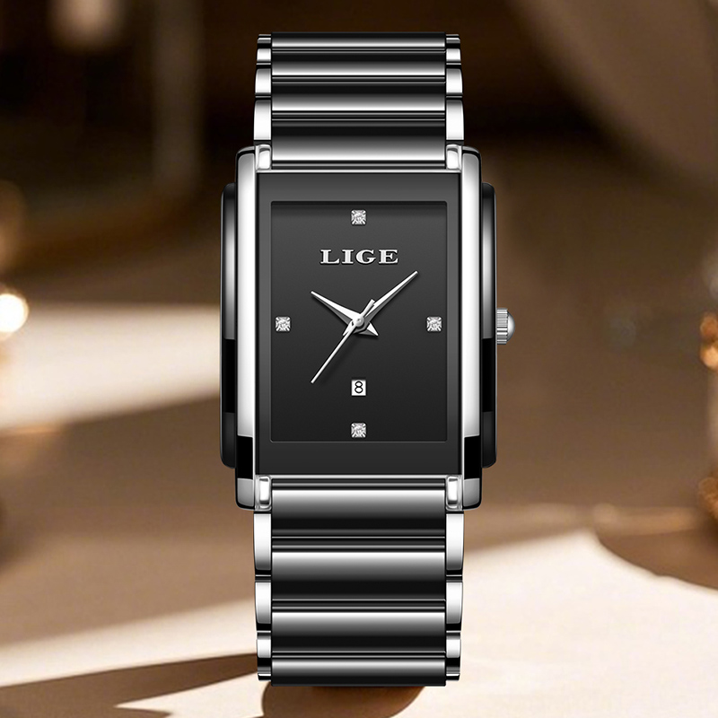 LIGE, nuevos relojes de lujo p - Luxury Watch Travel Case reseña y precio
