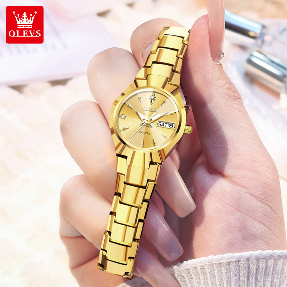 OLEVS reloj de mujer 8697 relo - Luxury Watch For Women reseña y precio