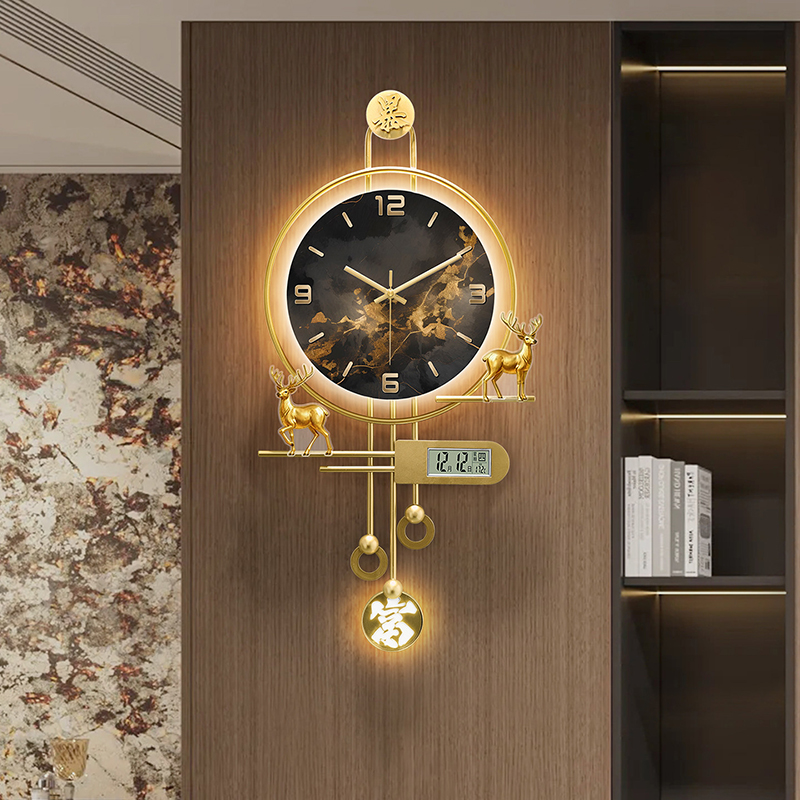 Reloj de Pared LED Artístico p - Luxury Watch Wall Clock reseña y precio