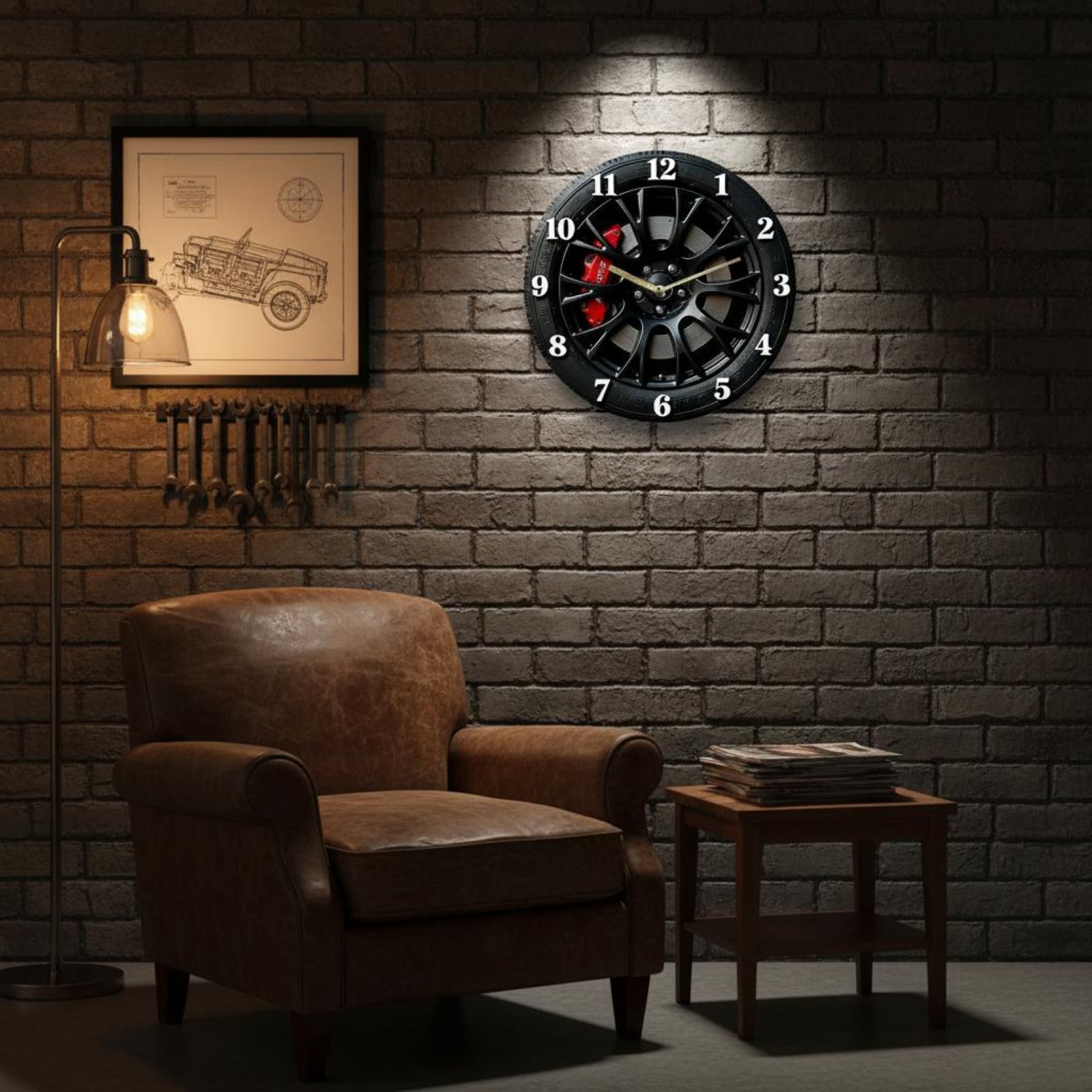 Reloj de Pared con Diseño de R - Luxury Watch Wall Clock reseña y precio