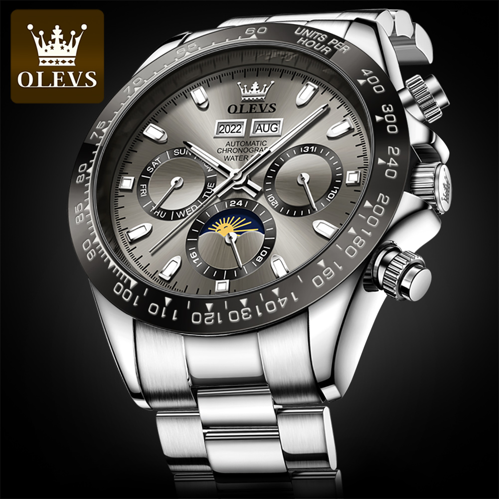 OLEVS 6654 reloj de lujo para  - Rolex Watch Daytona reseña y precio
