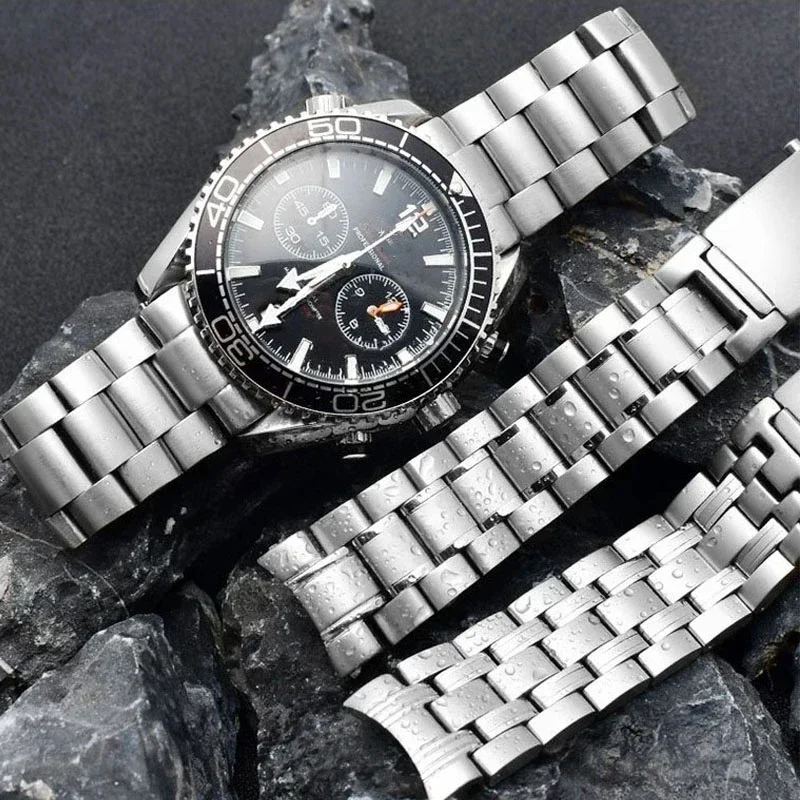 Correa de reloj de acero inoxi - Omega Watch Speedmaster reseña y precio