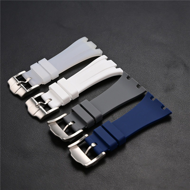 Correa de silicona de goma de  - Audemars Piguet Watch Royal Oak reseña y precio