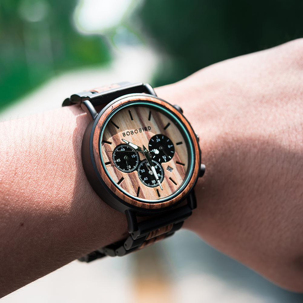 BOBOBIRD, reloj de lujo para h - Luxury Watch Organizer For Men reseña y precio