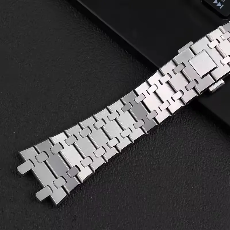 Pulsera de plata de acero inox - Audemars Piguet Watch Royal Oak reseña y precio