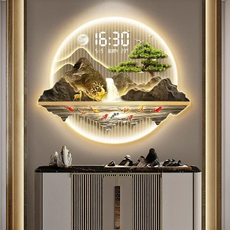 Relojes De pared con Mural art - Luxury Watch Wall Clock reseña y precio