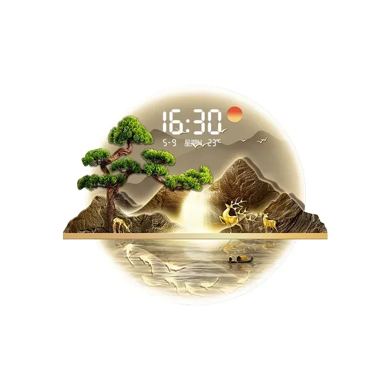 Relojes De pared con Mural art - Luxury Watch Wall Clock reseña y precio