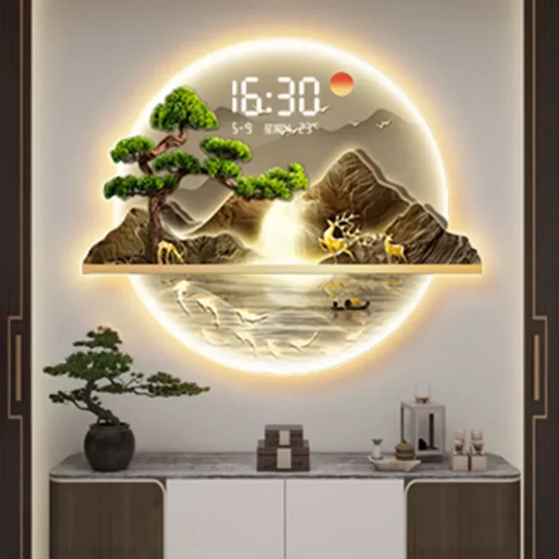 Relojes De pared con Mural art - Luxury Watch Wall Clock reseña y precio