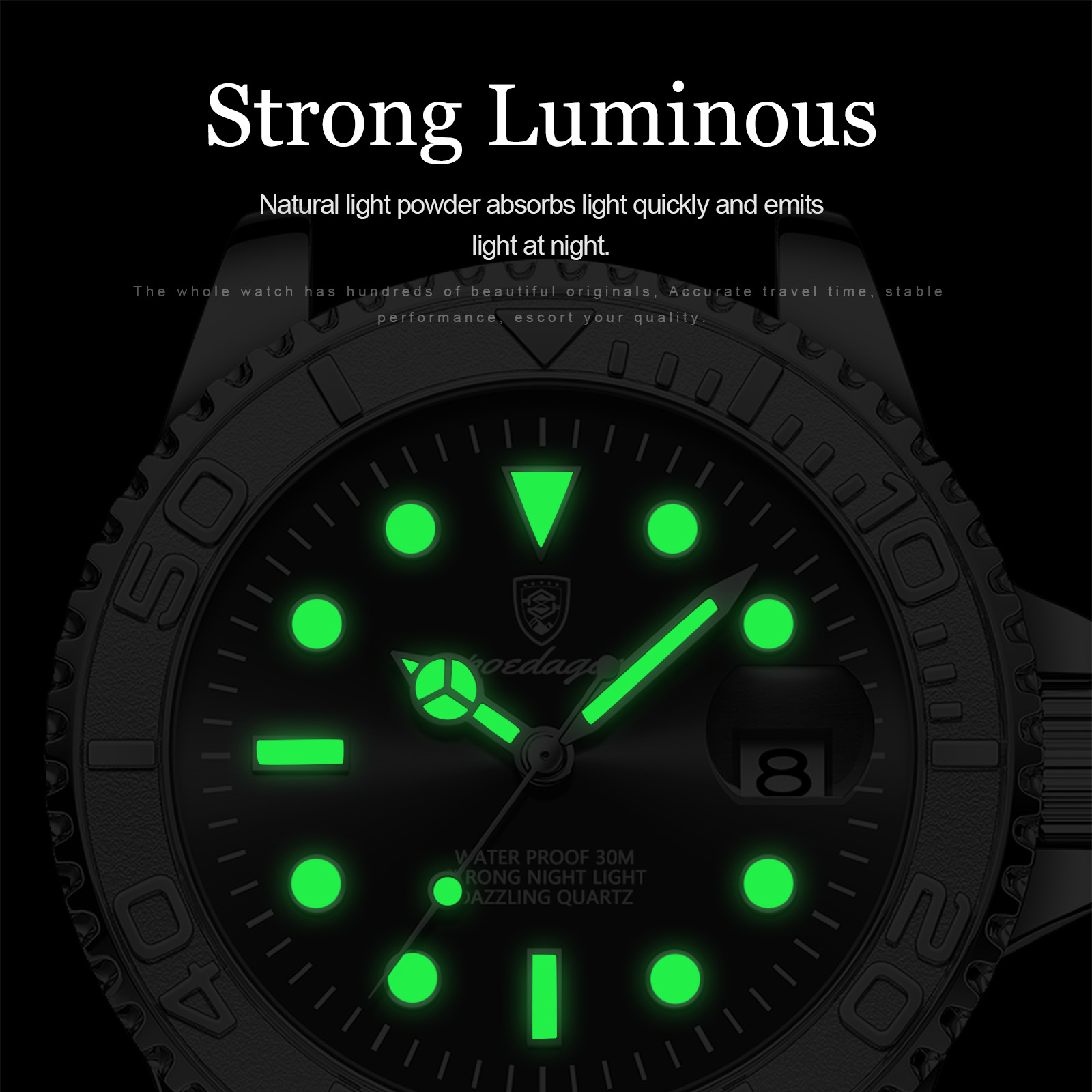 Reloj POEDAGAR de lujo para ho - Rolex Watch Daytona reseña y precio