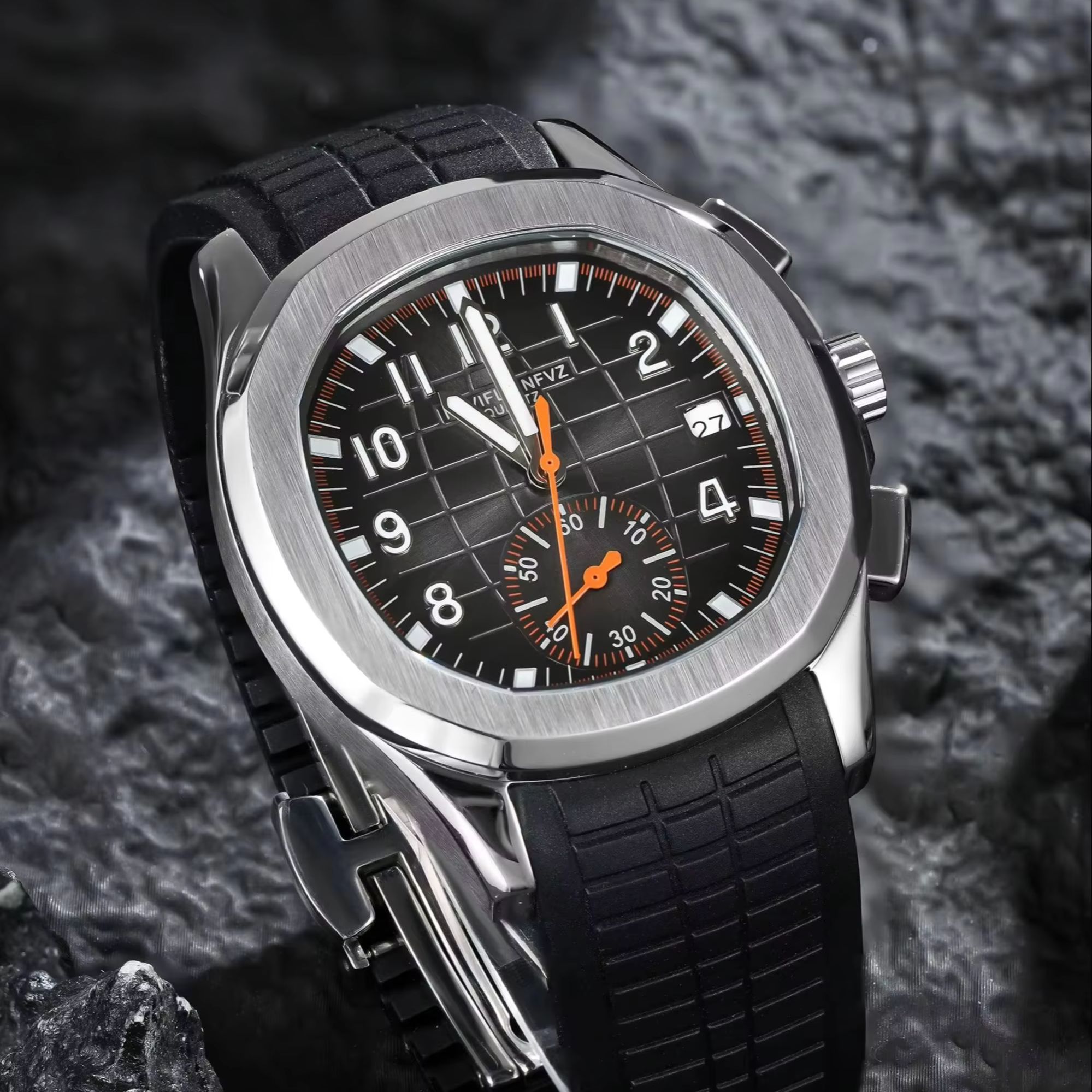 Reloj de lujo para hombre de 4 - Luxury Watch With Rubber Strap reseña y precio