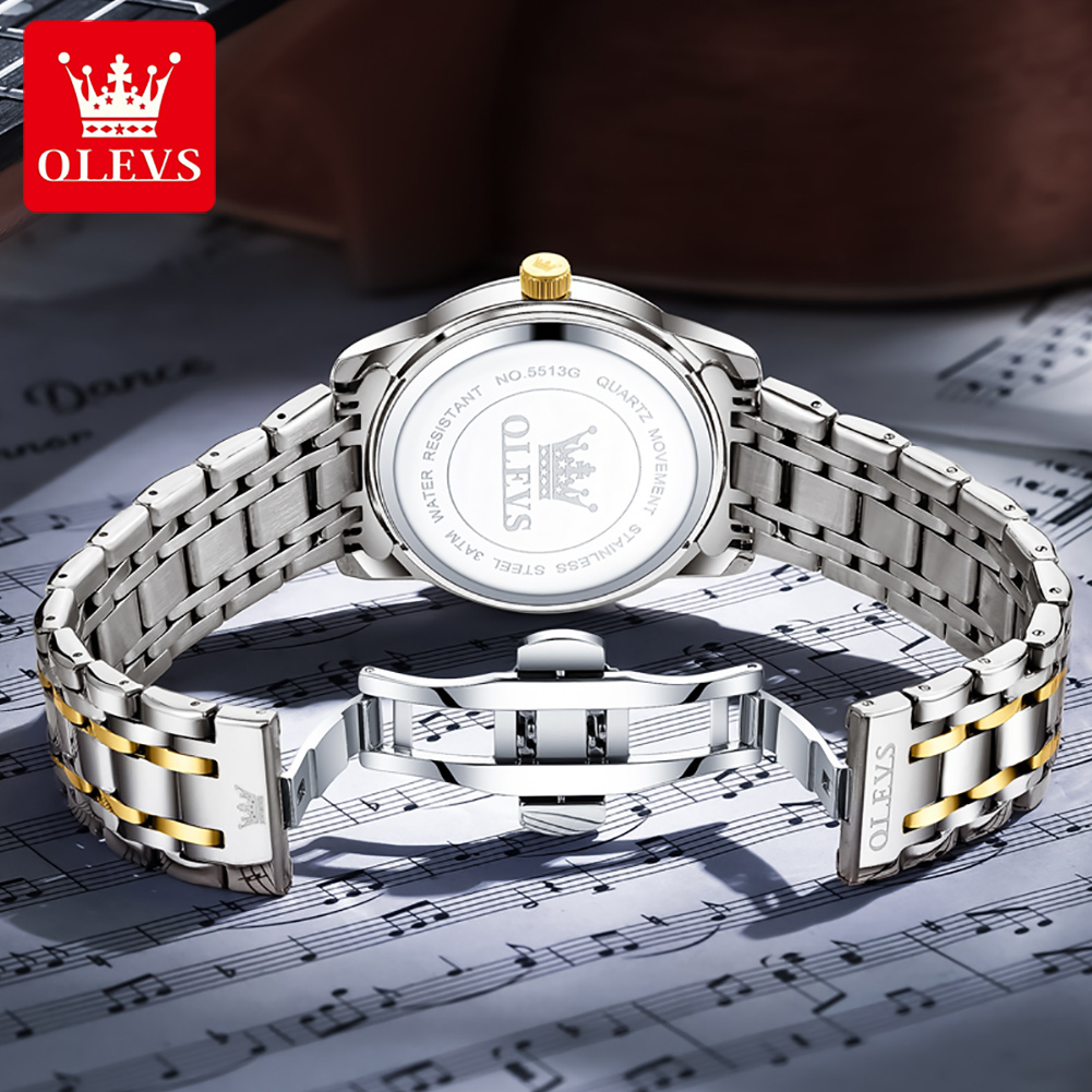 Marca OLEVS, relojes de moda p - Luxury Watch Business reseña y precio