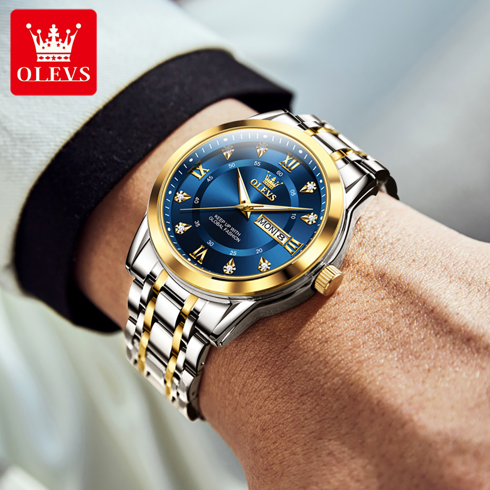Marca OLEVS, relojes de moda p - Luxury Watch Business reseña y precio