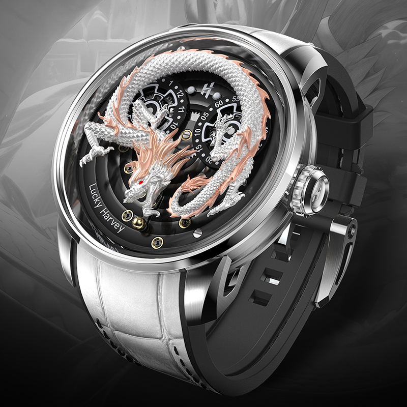 Reloj de lujo Lucky Harvey con - Luxury Watch In China reseña y precio