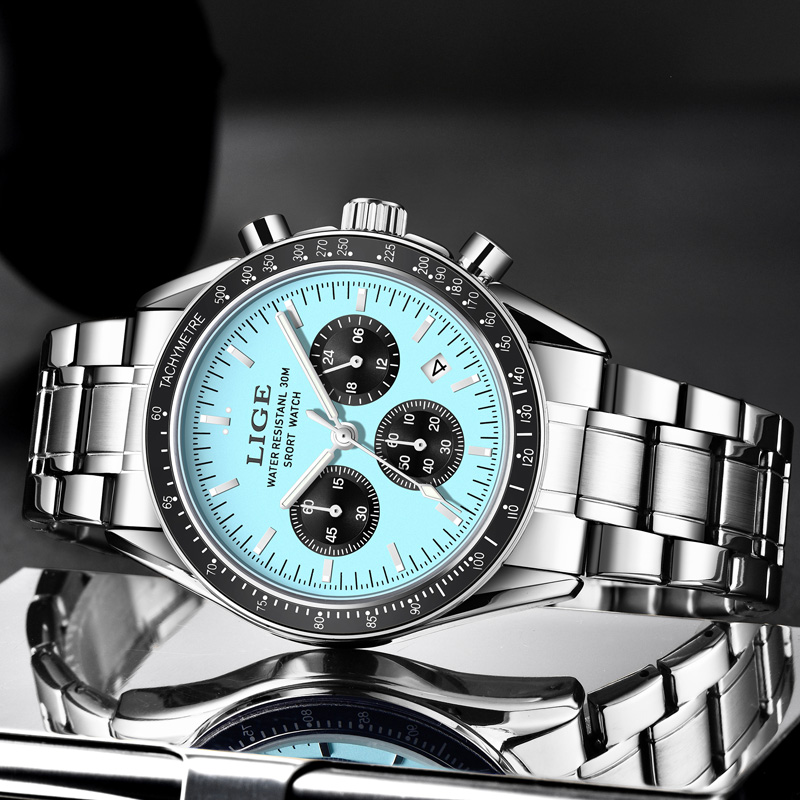 Reloj LIGE de Lujo para Hombre - Luxury Watch Organizer For Men reseña y precio