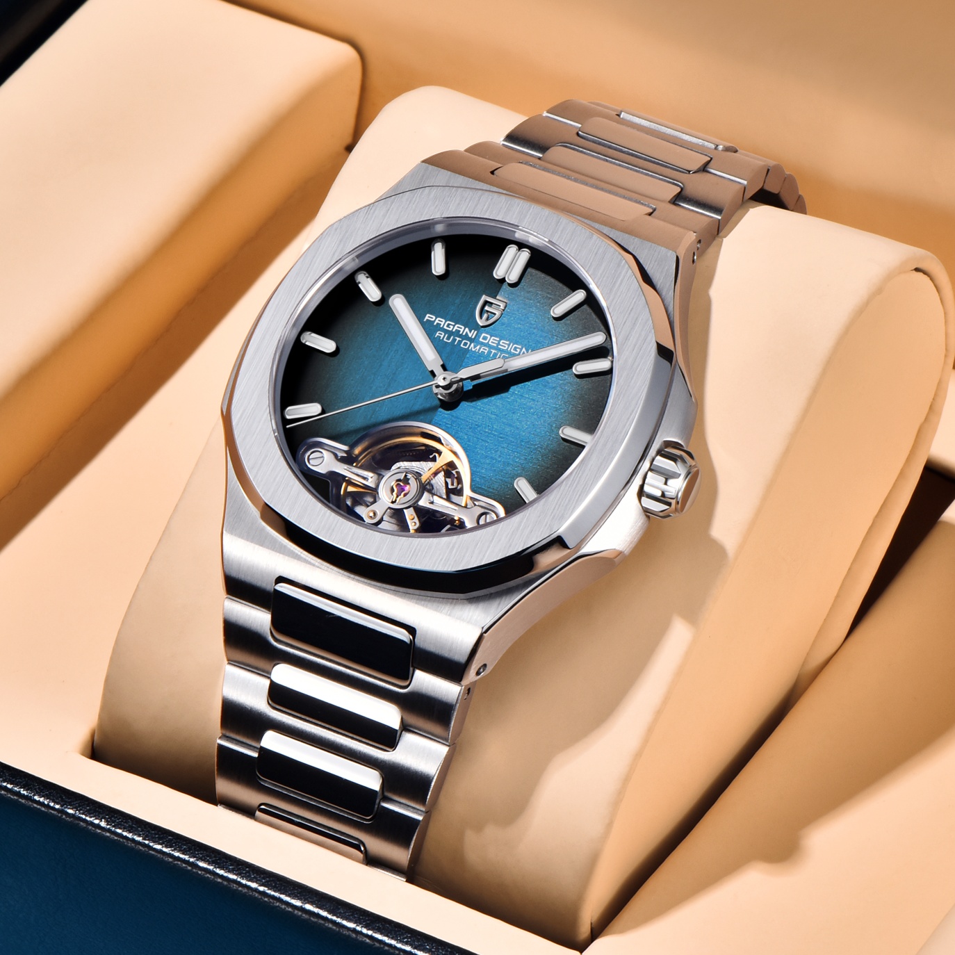 PAGANI DESIGN, nuevo reloj Tou - Luxury Watch With Rubber Strap reseña y precio