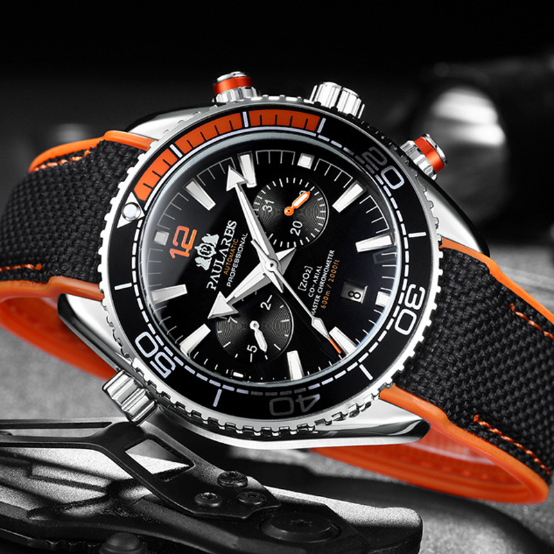 PAULAREIS P, reloj mecánico au - Luxury Watch With Rubber Strap reseña y precio