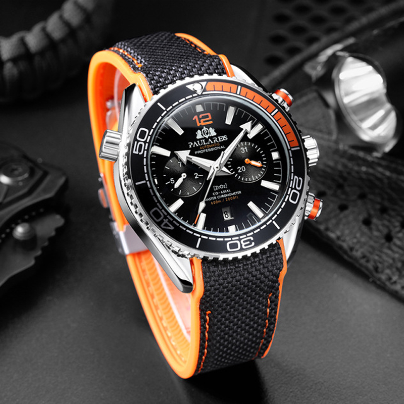 PAULAREIS P, reloj mecánico au - Luxury Watch With Rubber Strap reseña y precio