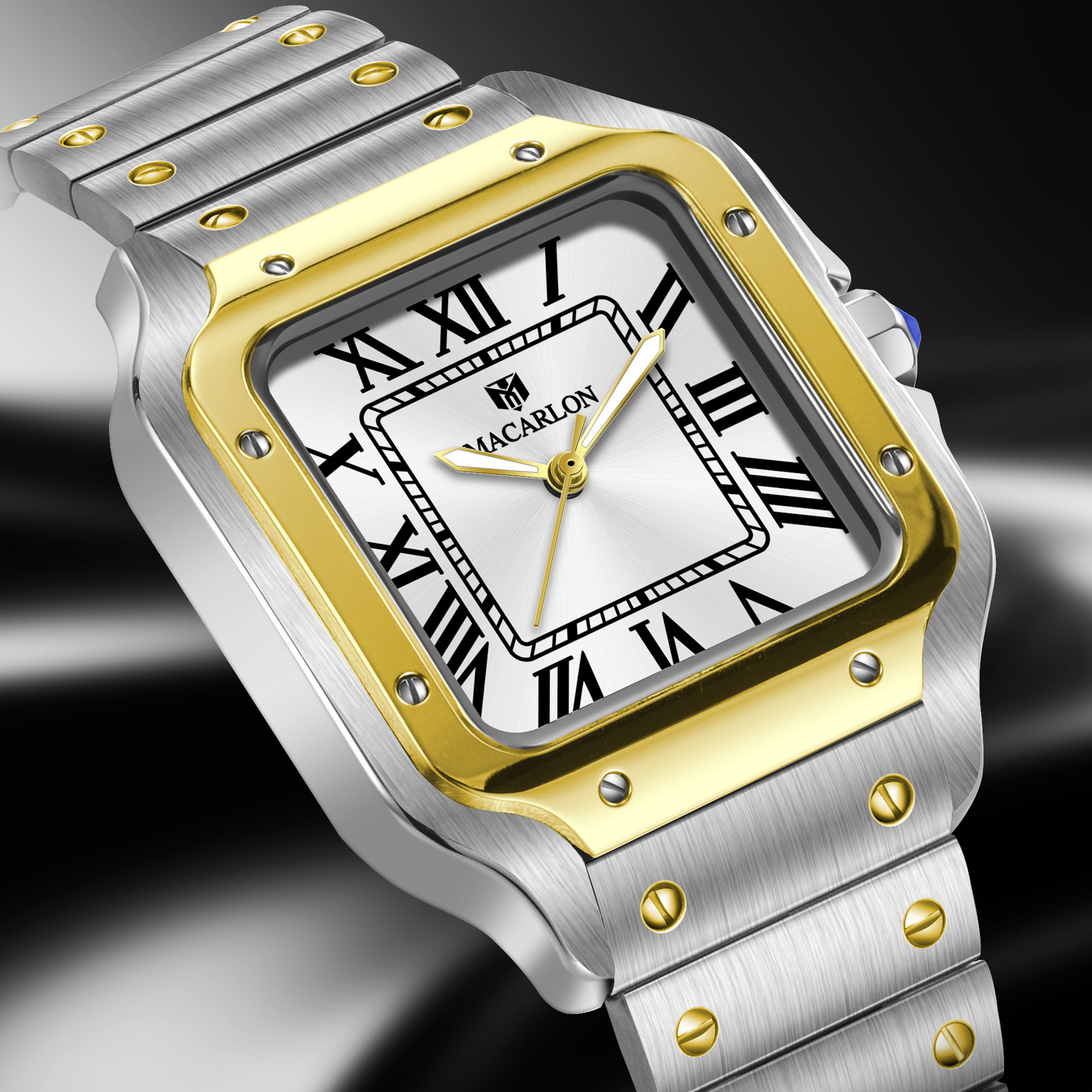 Reloj Automático Cuadrado para - Luxury Watch In China reseña y precio
