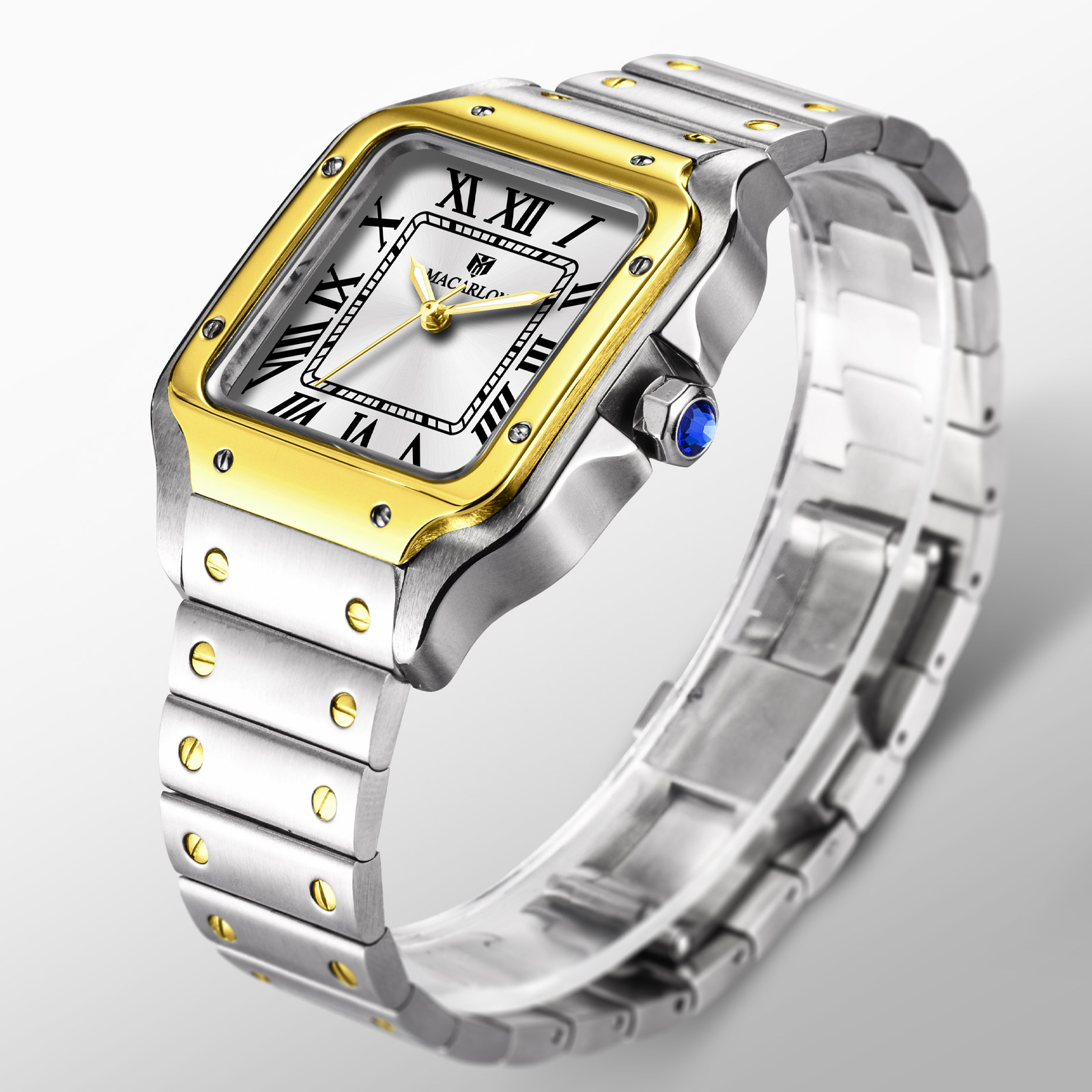 Reloj Automático Cuadrado para - Luxury Watch In China reseña y precio